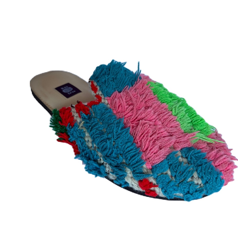 Res Ipsa Men Slide New Colorful Made In Morocco 12 Inches Outsole